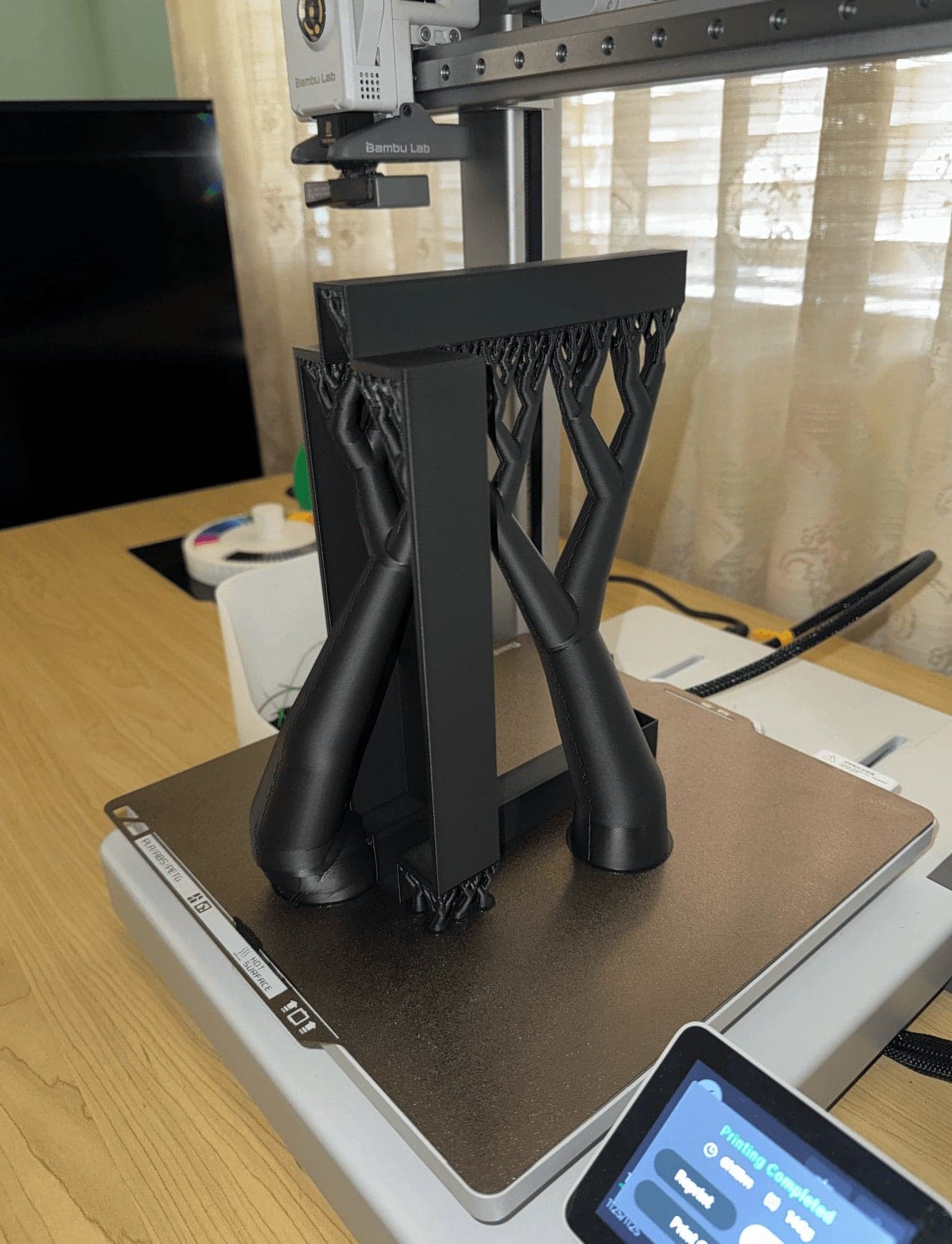 3D printed cat door monitor housing