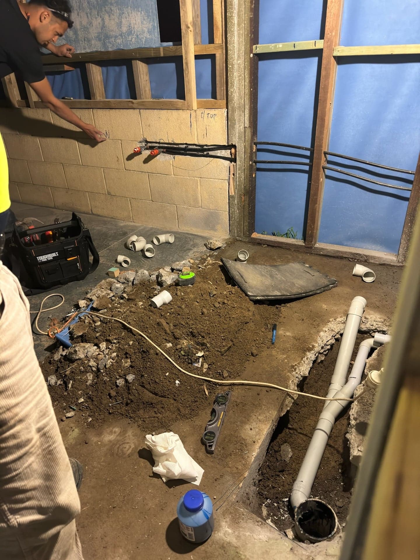 Construction process photo 2