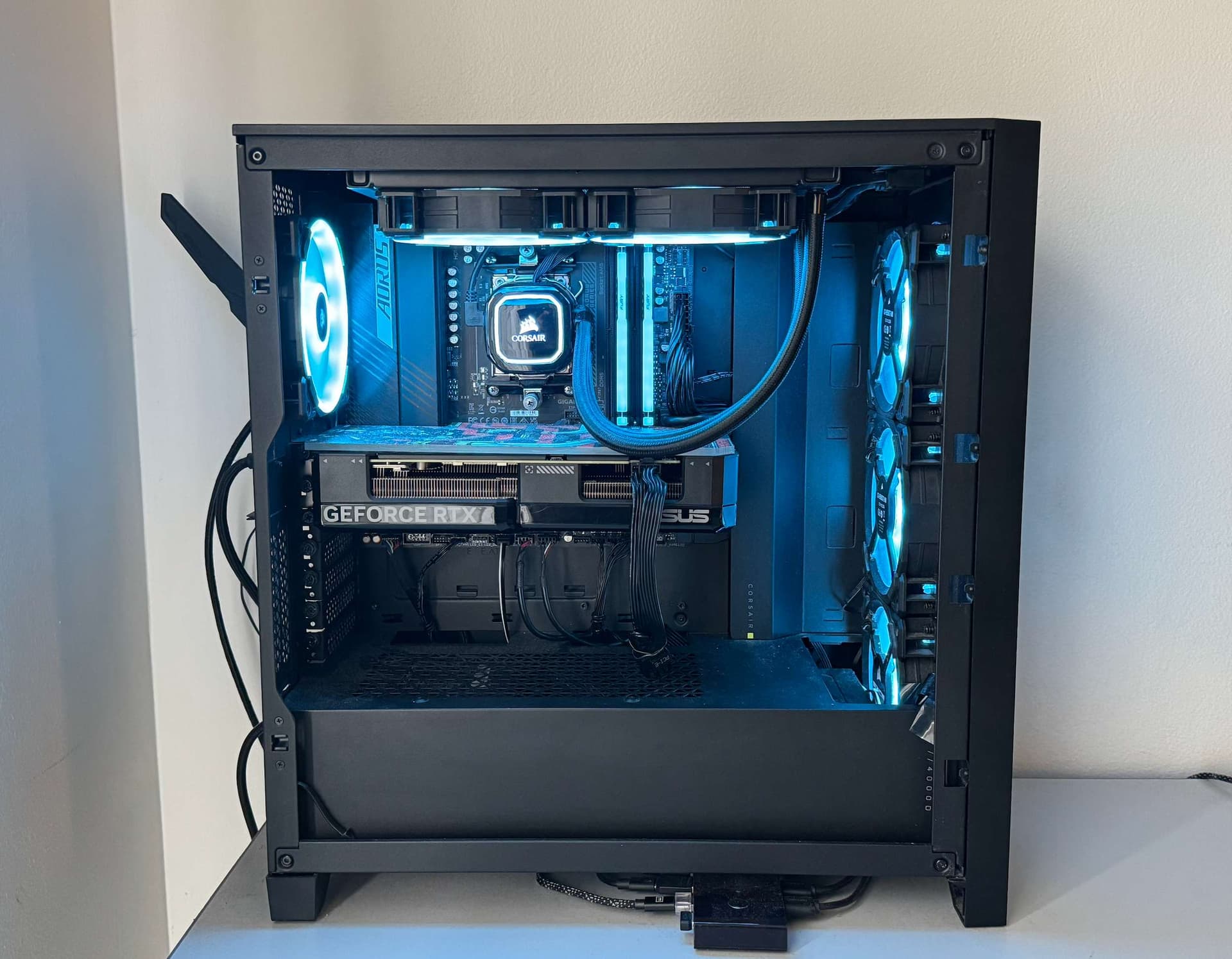 PC without cooling ducting